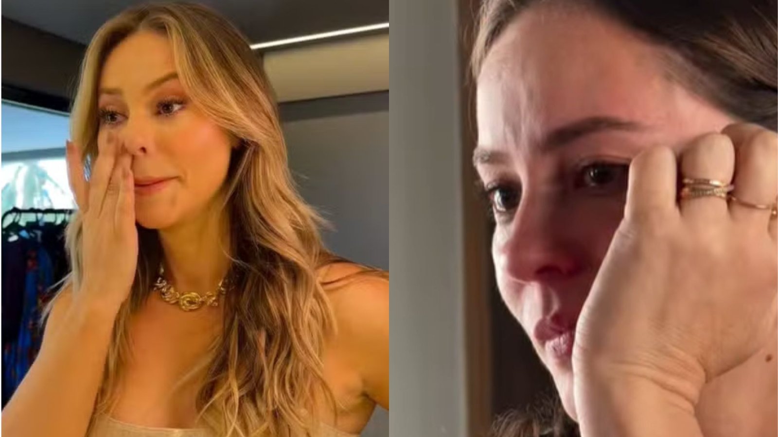 Paolla Oliveira surge aos prantos diante de tanta tristeza